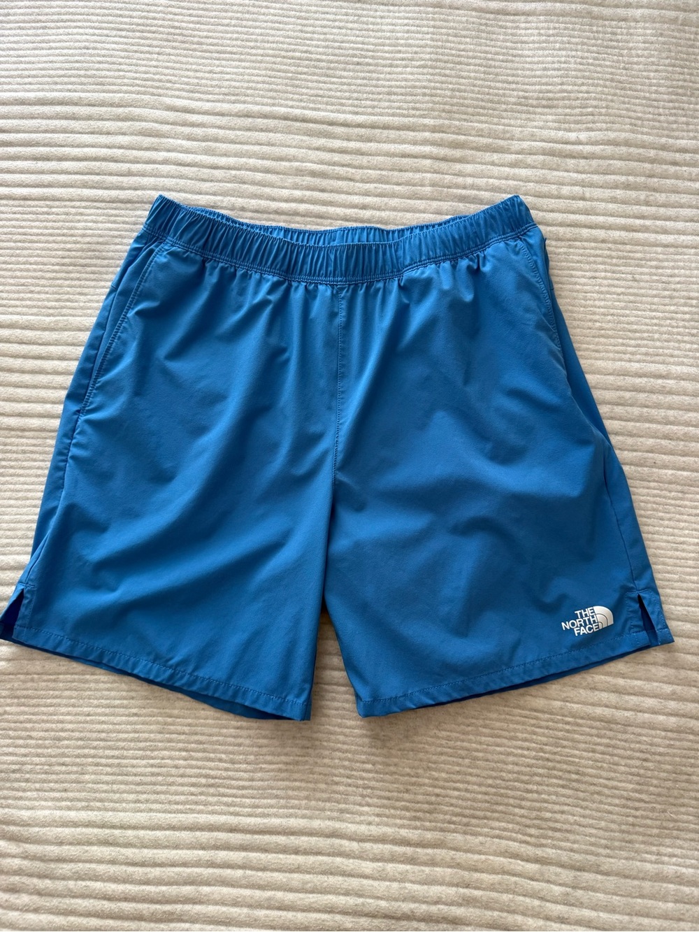 Sz M - THE NORTH FACE Men's 7in inseam Wander Short 2.0 Super Sonic Blue
